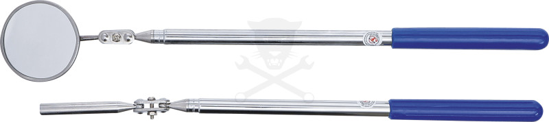 Tükör 50 mm teleszkópos max. 412 mm + mágneses felszedő 2 db-os készlet