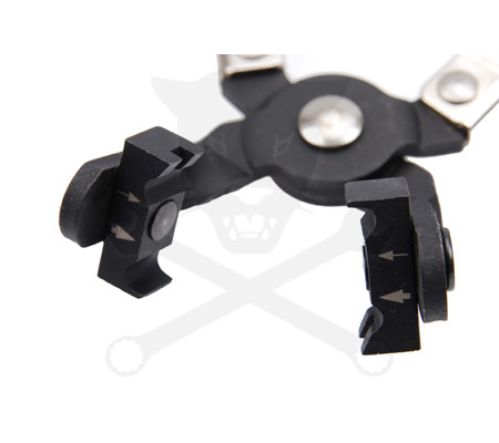 Bilincsfogó speciális CLIC és CLIC-R típusú bilincsekhez hajlított 190mm