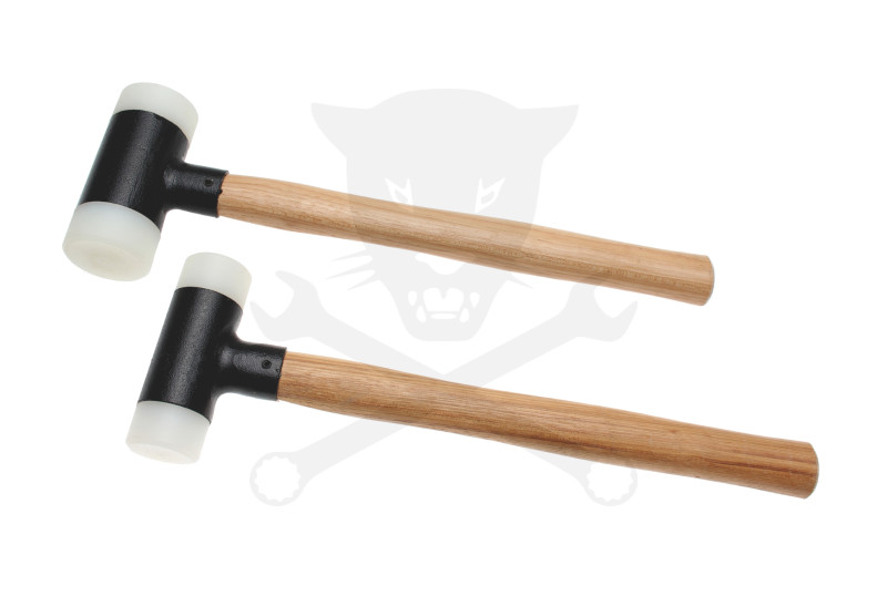 Kalapács műanyag spec. - nylon fej - 2 db-os készlet BGS