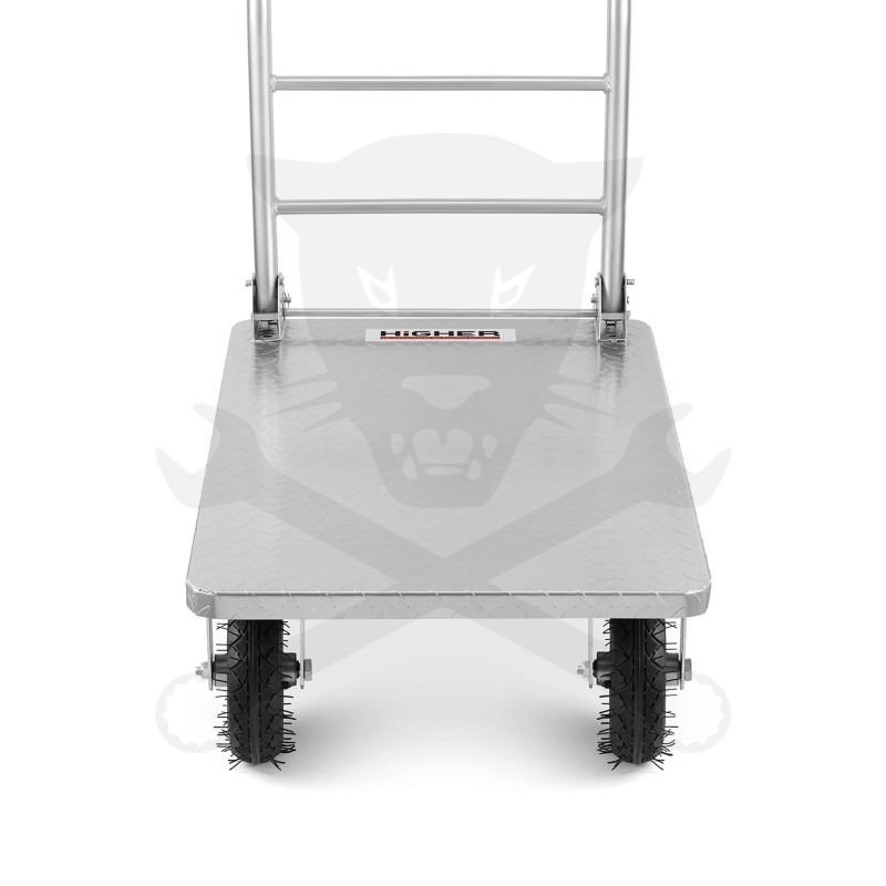 Kézikocsi 500 kg terhelhetőség -összecsukható- Nagy kerekű -HEAVY DUTY