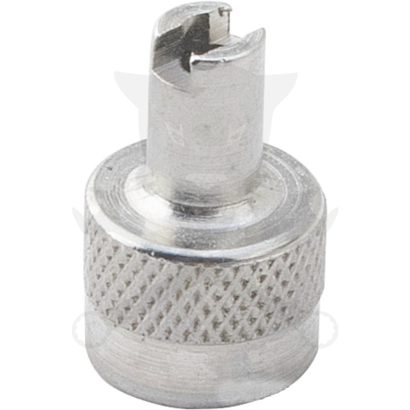 Szelepsapka fém - szelepcsavarhúzós kivitel