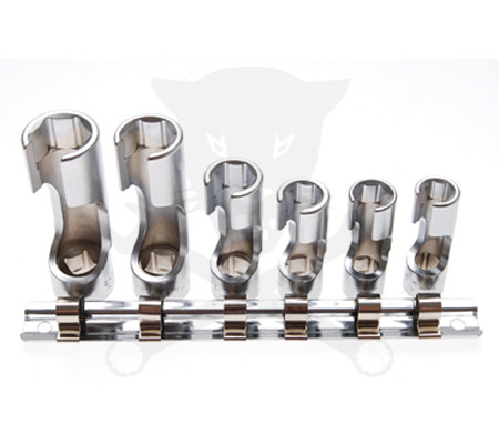 Dugókulcs - crowafej készlet 3/8" speciális végig nyitott 10-19 mm BGS