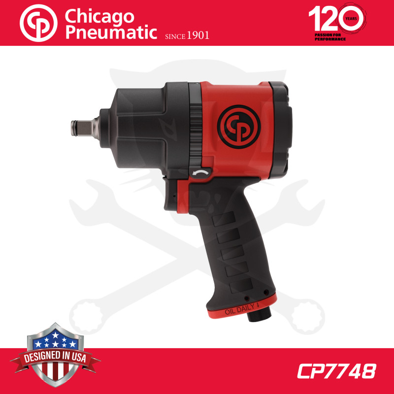 Légkulcs 1/2" 1300 Nm Lazítás - 786 Nm Meghúzás - Chicago