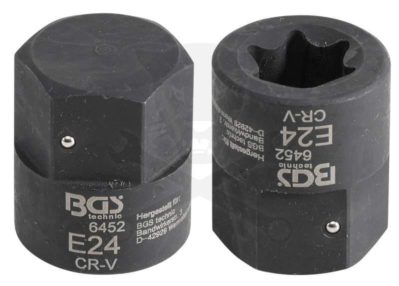 Bit belső torx - teherautós - E24 MAN - féknyereg szereléshez - BGS