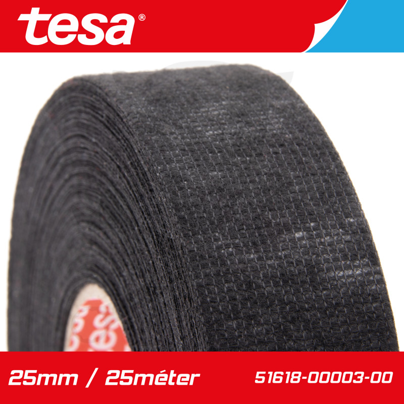 Bandázsszalag, textil 25 mm x 25 méter - TESA