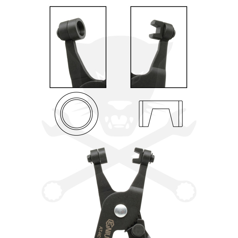 Bilincsfogó Genius 220 mm - VW