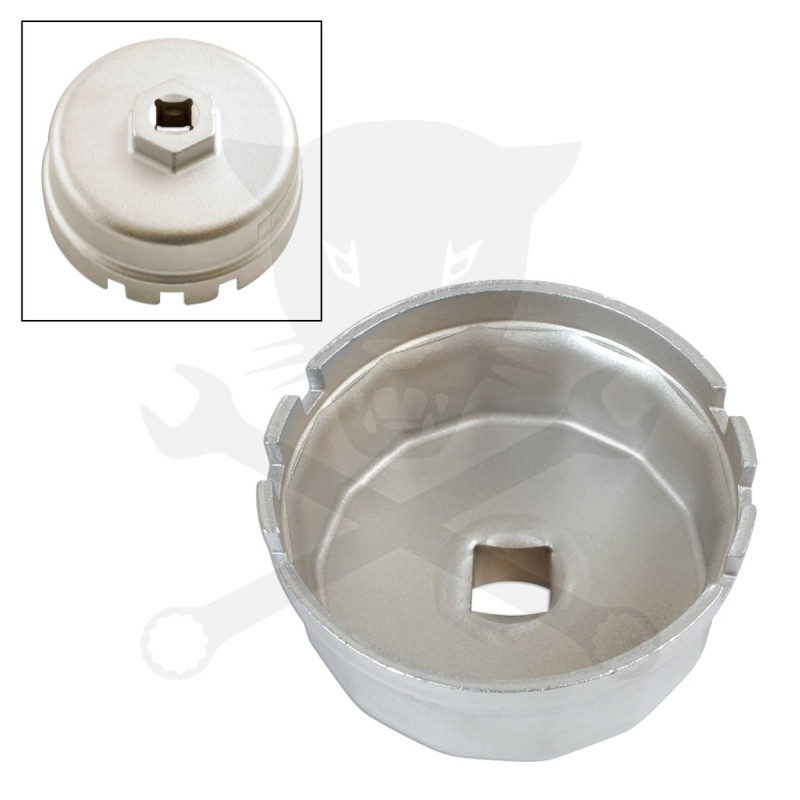 Olajszűrő leszedő kupak 064.5 mm x 14 lap spec. Alu Toyota/Lexus