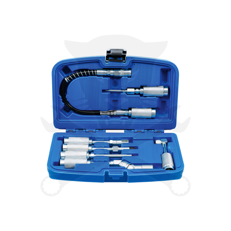 Zsírzófej készlet, adapterekkel BGS