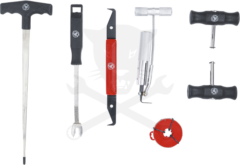 Szélvédőkivágó készlet 7 részes - Kraftmann