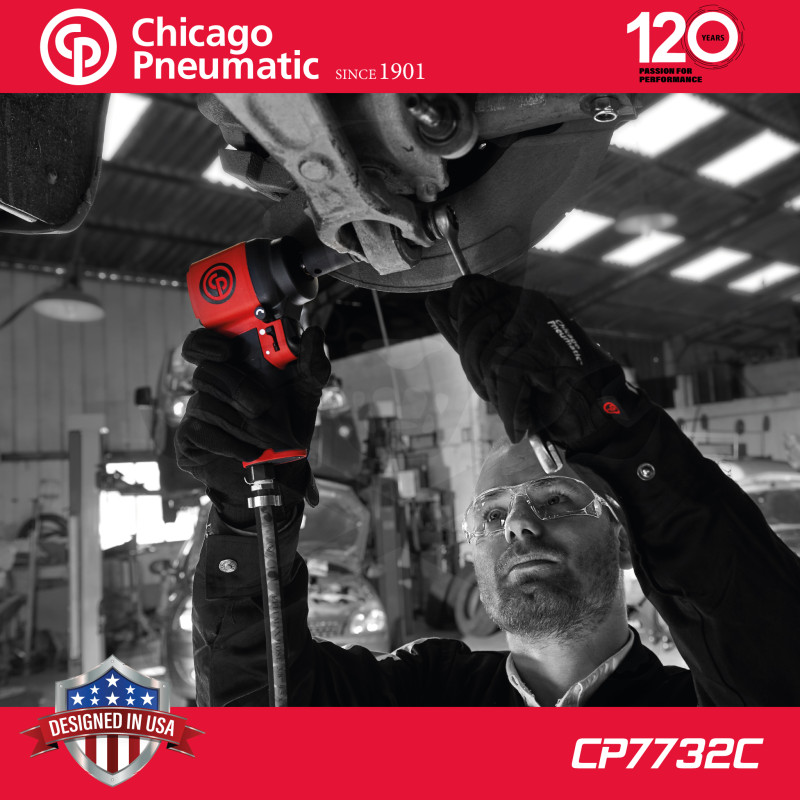 Légkulcs 1/2" 625 Nm Lazítás - 387 Nm Meghúzás Jumbo - Chicago