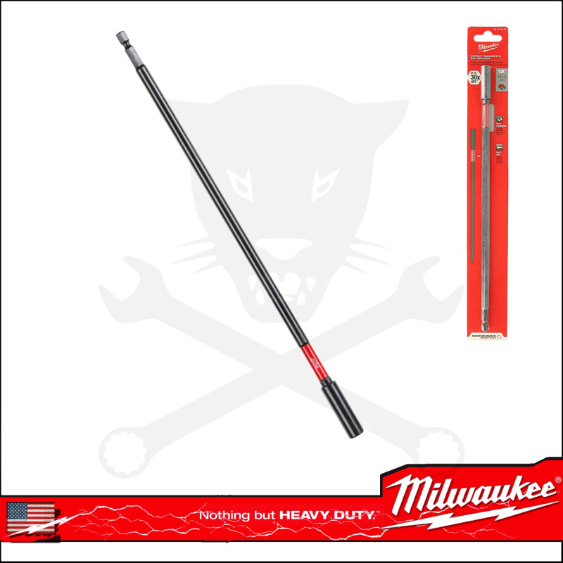 Bit tartó 1/4"-os, 305 mm fúrógépbe fogható mágneses - Milwaukee