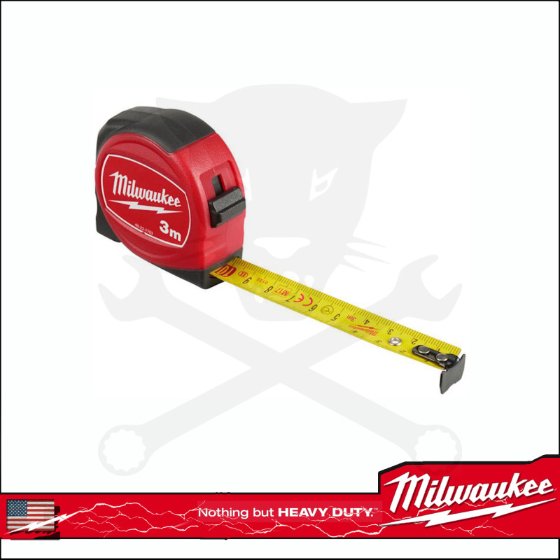 Mérőszalag 3 m x 16 mm kompakt keskeny - Milwaukee -