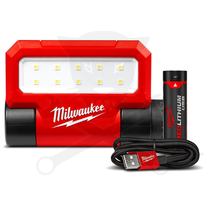 Szerelőlámpa akkus - 550 lm REDLITHIUM USB-s L4 FFL-301 - Milwaukee