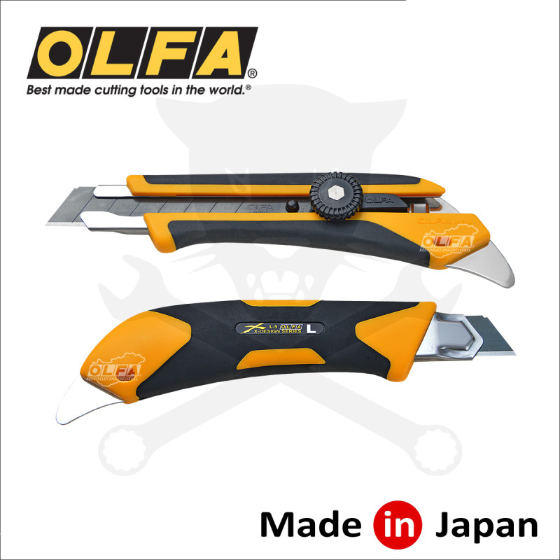 Vágókés OLFA 18 mm törh.penge, csavaros rögz. - fémfüles XD