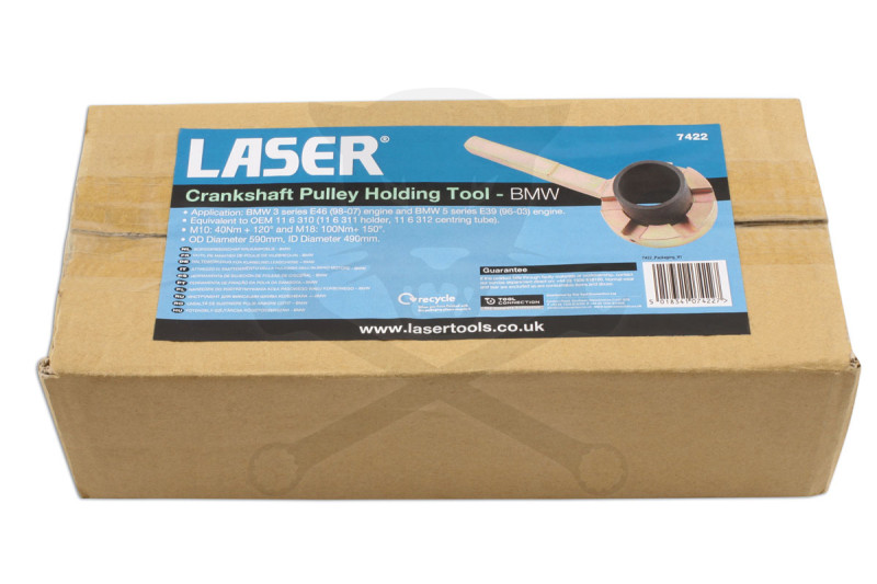 Főtengely szíjtárcsa ellentartó-rögzítő szerszám - BMW M47 -AT18