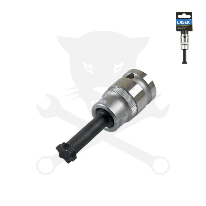 Torx bit - speciális T60 torx 1/2" -BMW ZMS- kettős tömegű lendkerék