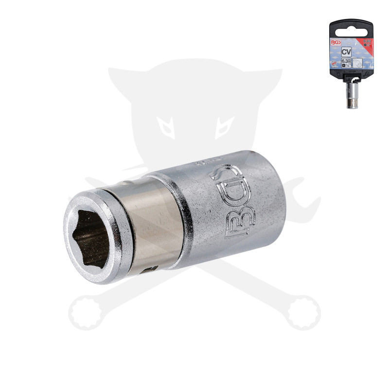 Bit tartó adapter 1/4"- 1/4"-os bithez BGS