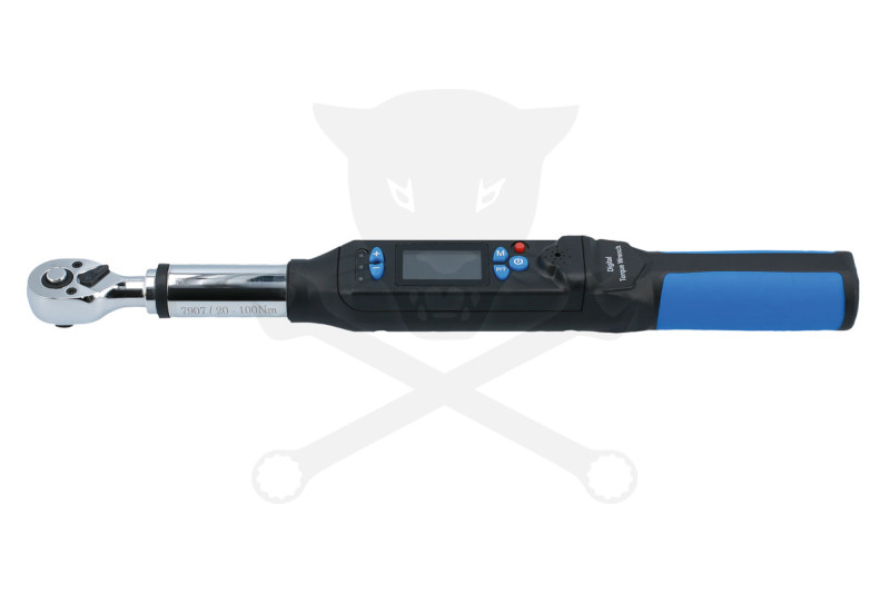 Nyomatékkulcs, digitális 020-100 Nm 3/8" Laser