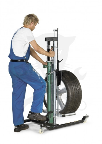 Kerékmozgató állvány 60 kg-os - hidraulikus emelés - Compac