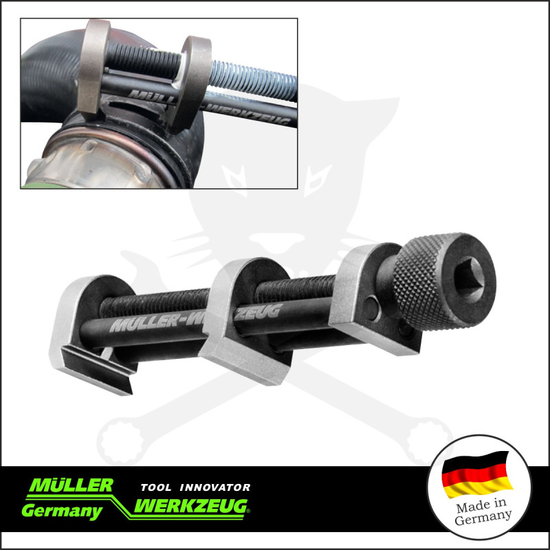Bilincsfogó, bilincsösz. szerszám - menetes 8-70 mm 1/4" - MÜLLER