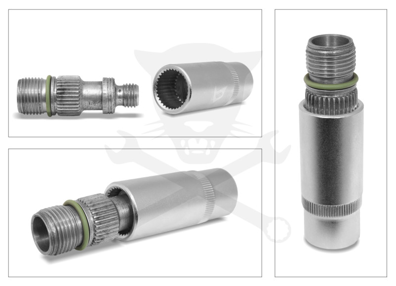 Adagoló fejszelepkulcs Mercedes 33 szögű - Ellient