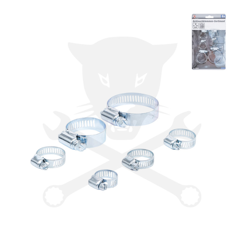 Bilincs készlet 6 részes 4-45 mm csövekhez - Kraftmann