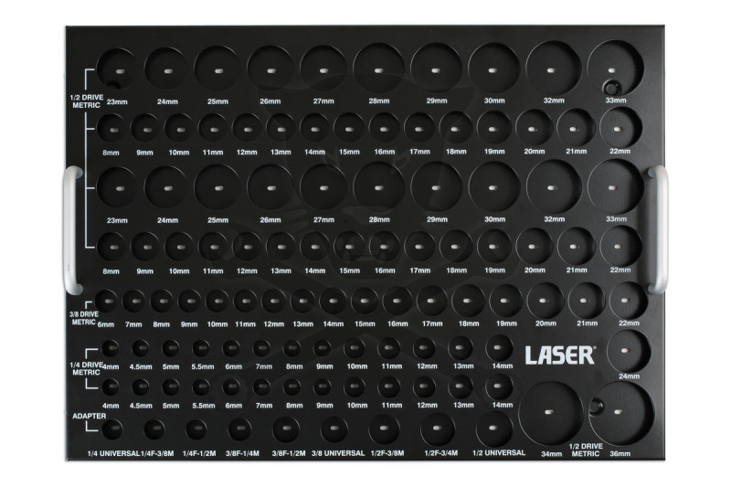 Dugókulcs tartó tálca - fiókba helyezhető - crowafej rendező 105 hely