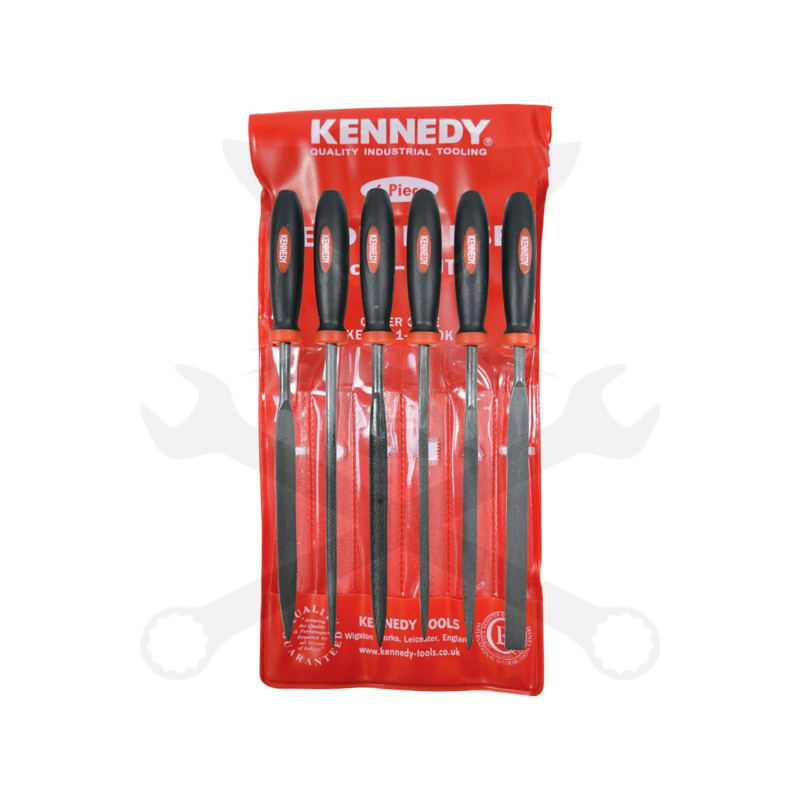Tűreszelő készlet Kennedy 6 db-os 160mm (KEN-031-6980K)