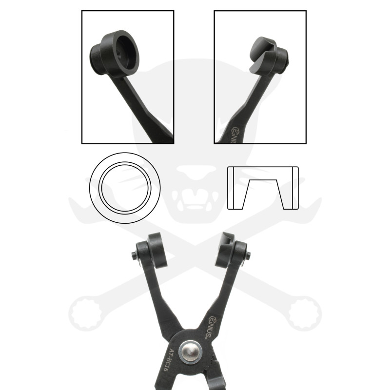 Bilincsfogó Genius 45 fok 220 mm