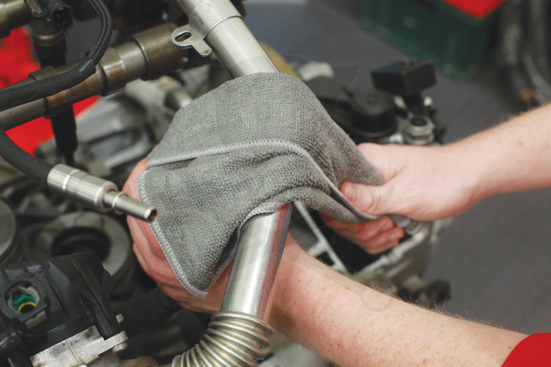 Törlőkendő - Mikroszálas Sárga-Szürke 30 x 30 cm - mosható - 50 db