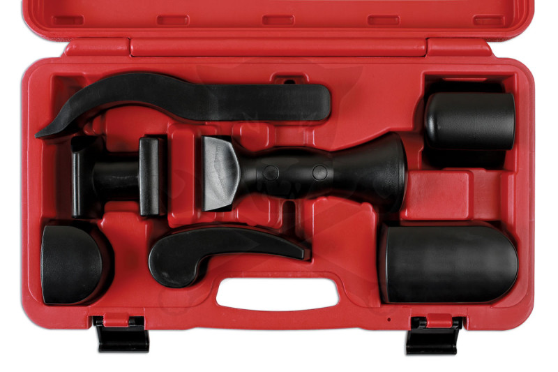 Műanyag - POM anyagú - egyengető idom készlet - 7 darabos - AT18-