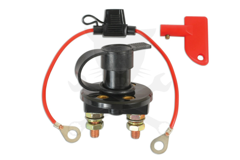 Akku leválasztó kapcsoló 300A + soros biztosíték 20A -TS20