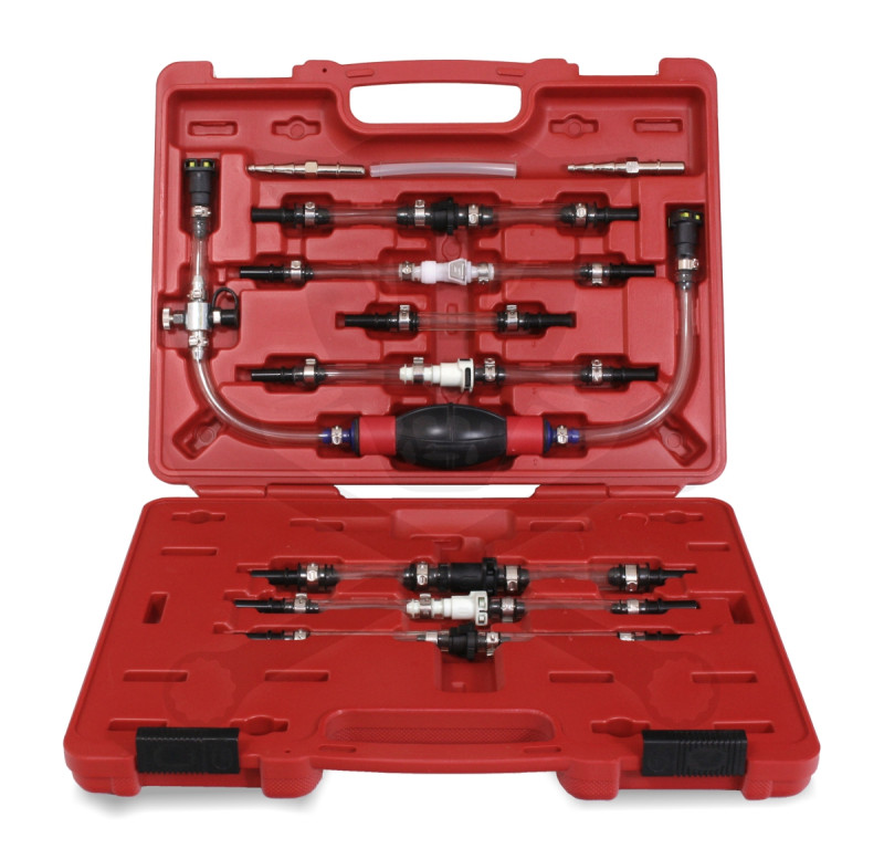 Diesel üzemanyag légtelenítő kézi pumpa készlet - profi - Hubitools