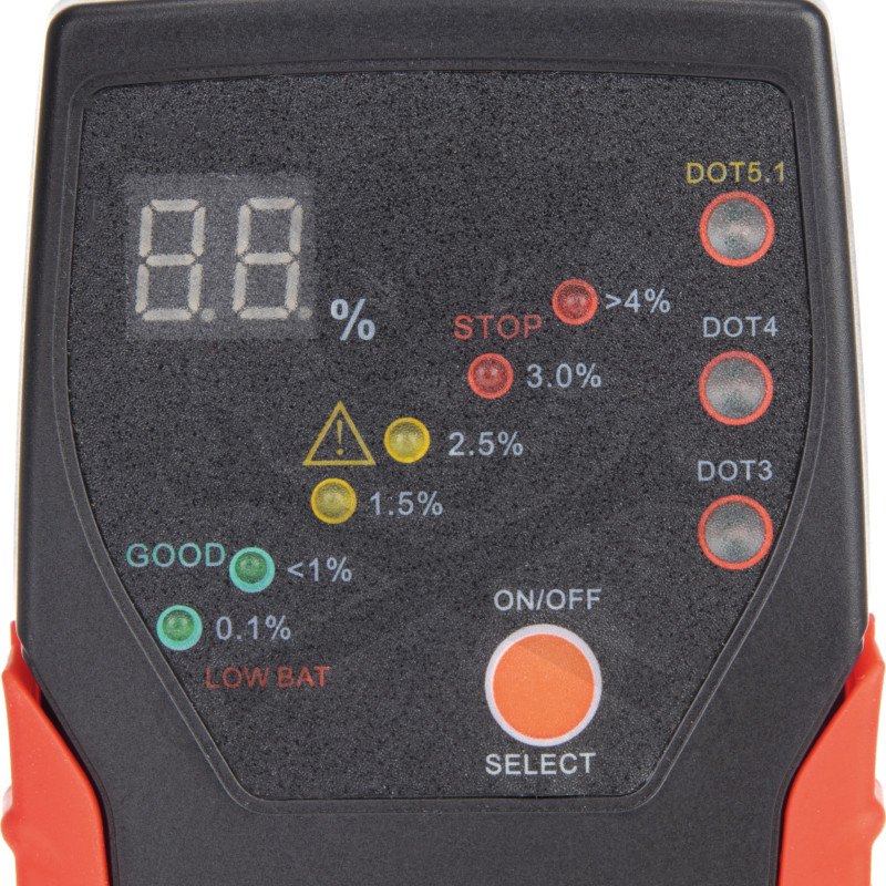 Fékolaj teszter ledes profi DOT 3 - DOT 4 - DOT 5.1