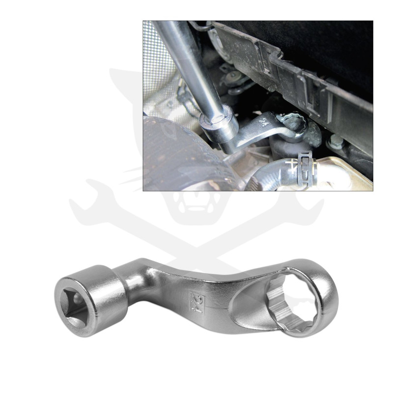 Váltóolaj-szűrő leszedő kulcs DSG/VAG 24 mm - rövid -TS20