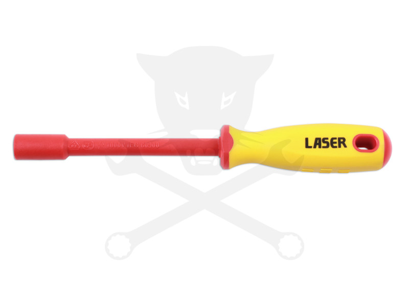 Szigetelt VDE 1000 V-os dugókulcs csavarhúzó 6 lapú 13 mm-es