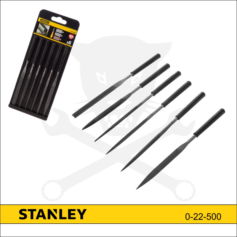 Tűreszelő készlet 160 mm 6r. - Stanley