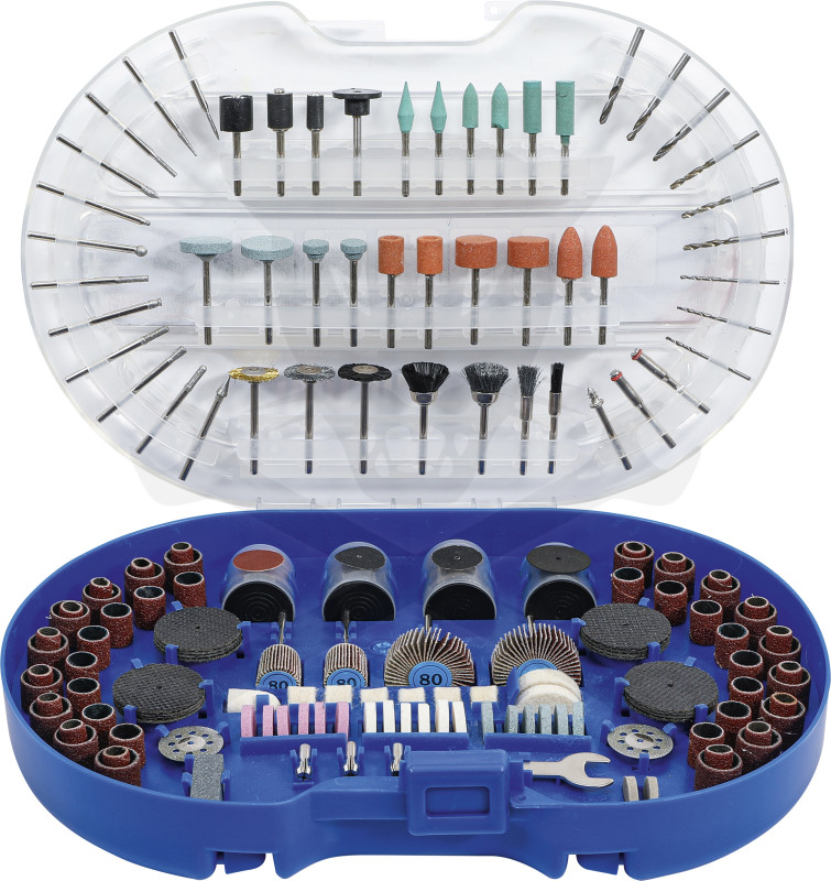 Csiszoló és maró készlet, precíziós - 315 részes - BGS