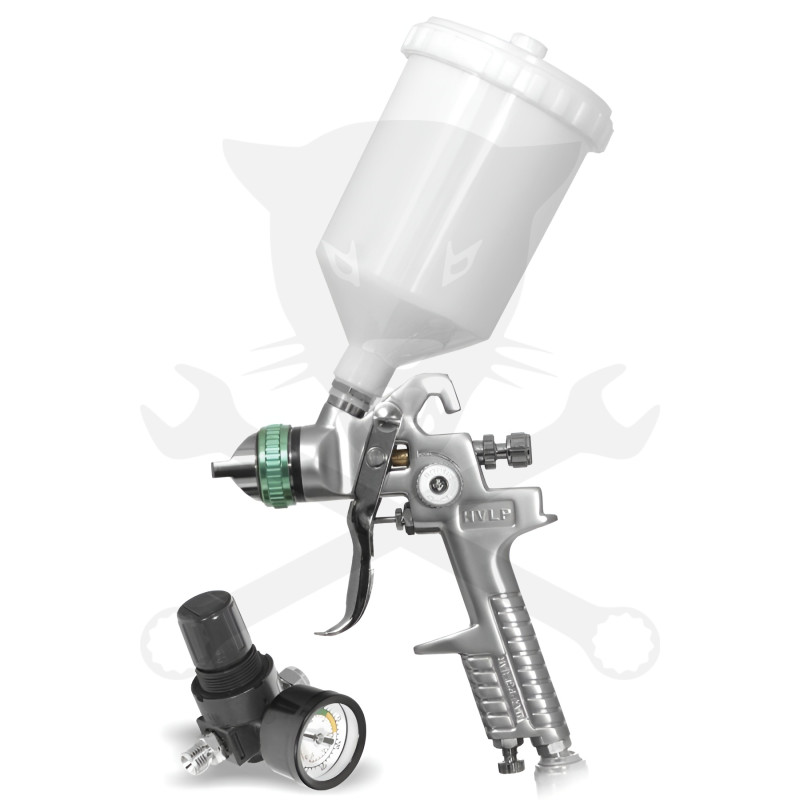 Festékszóró pisztoly, felsőtartályos 1,4 mm 0.6L HVLP
