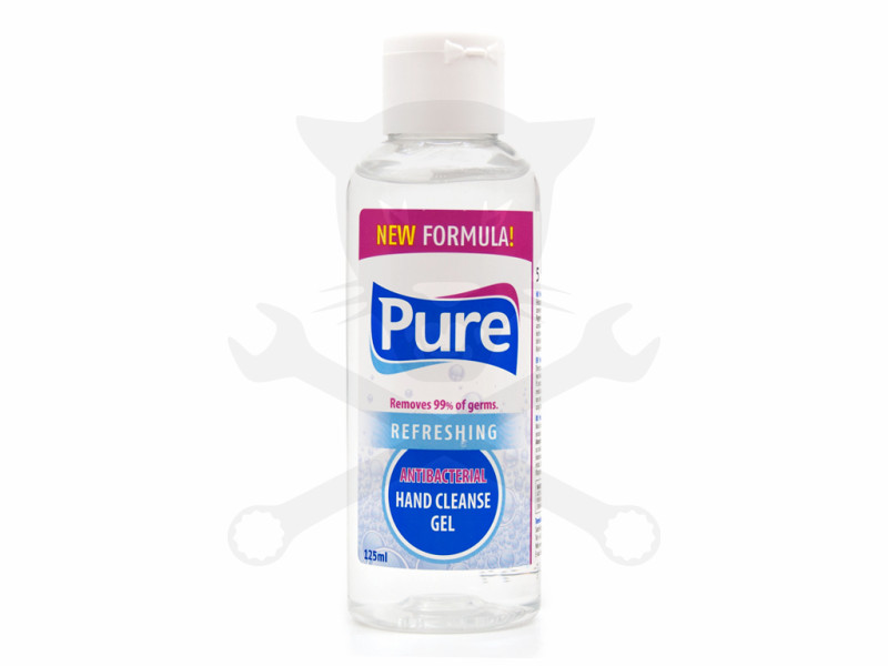Kézfertőtlenítő gél - antibakteriális - 125 ml - Pure