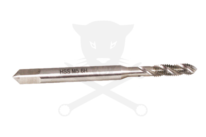 Menetfúró gépi, csavart hornyú M5