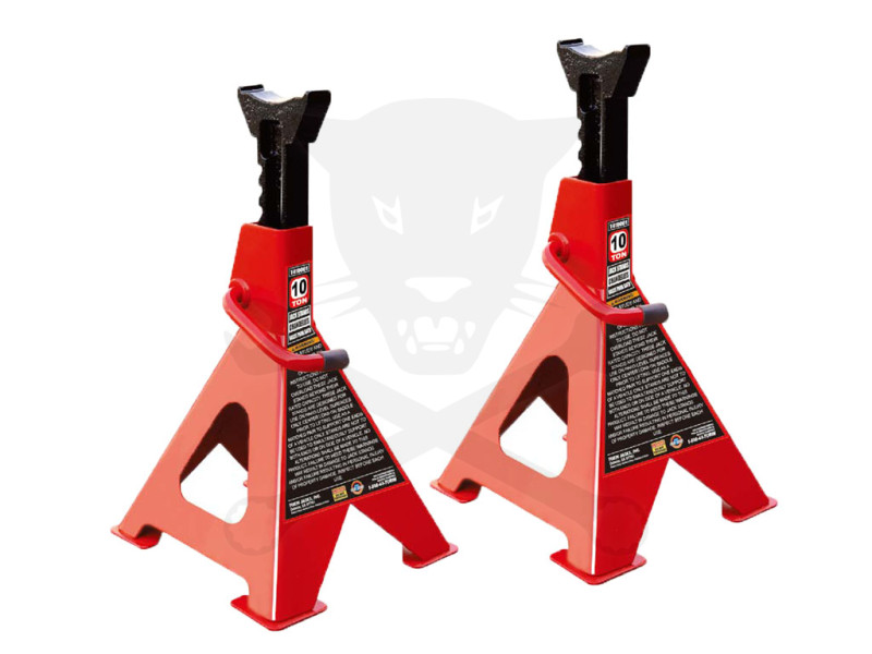 Szerelőbak 10 tonnás fogasléces - 1 pár - talpas kivitel