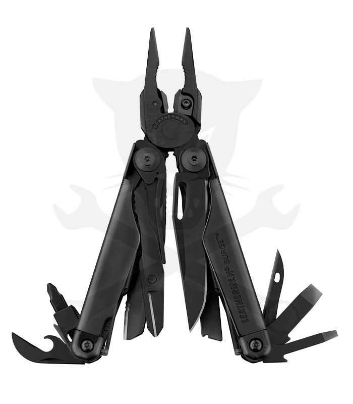 Multifunkciós szerszám Leatherman SURGE Fekete + Molle feketetok -