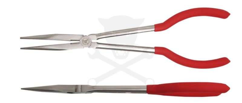 Fogó hosszúcsőrű - XXL hosszú 280 mm - egyenes