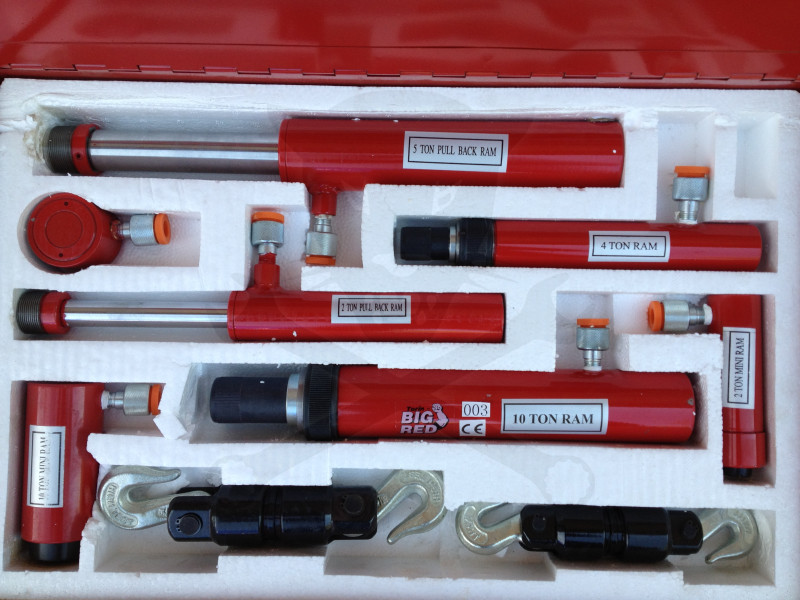 Karosszéria nyomató-huzató henger készlet 7 db-os