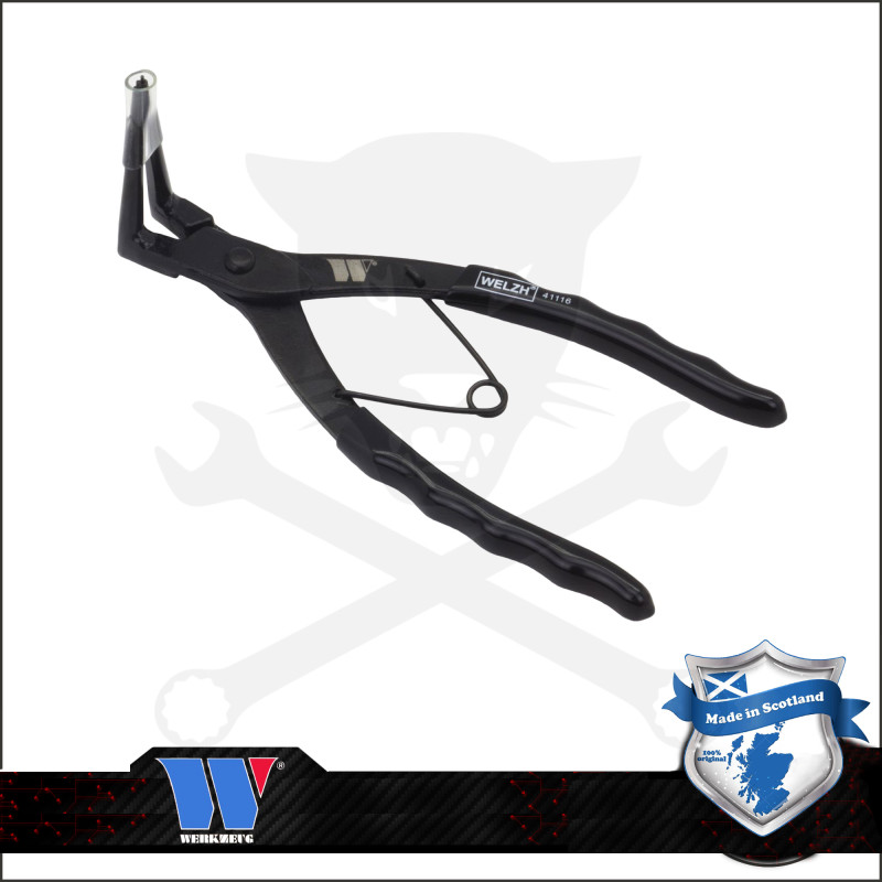 Fogó seeger hajlított 90 fokos hosszú pofa - Welzh