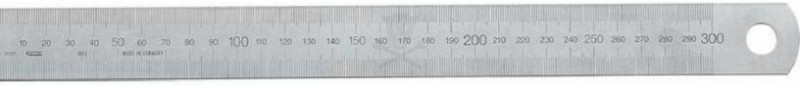 Vonalzó, acél, merev 300 mm x 25 mm csak metrikus (KEN-518-3330K)