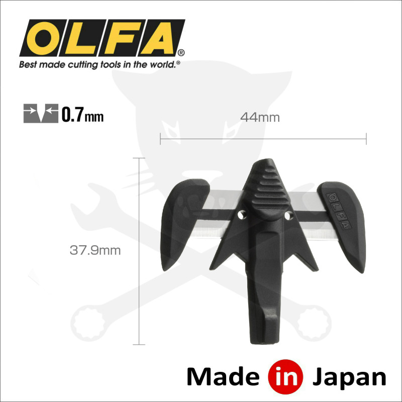 Penge OLFA biztonsági, trapéz SK-16 biztonsági késhez 10 db/dob