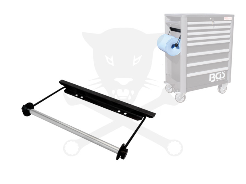 Papírtörlő tekercs tartó szerszámos kocsira PROFI - BGS