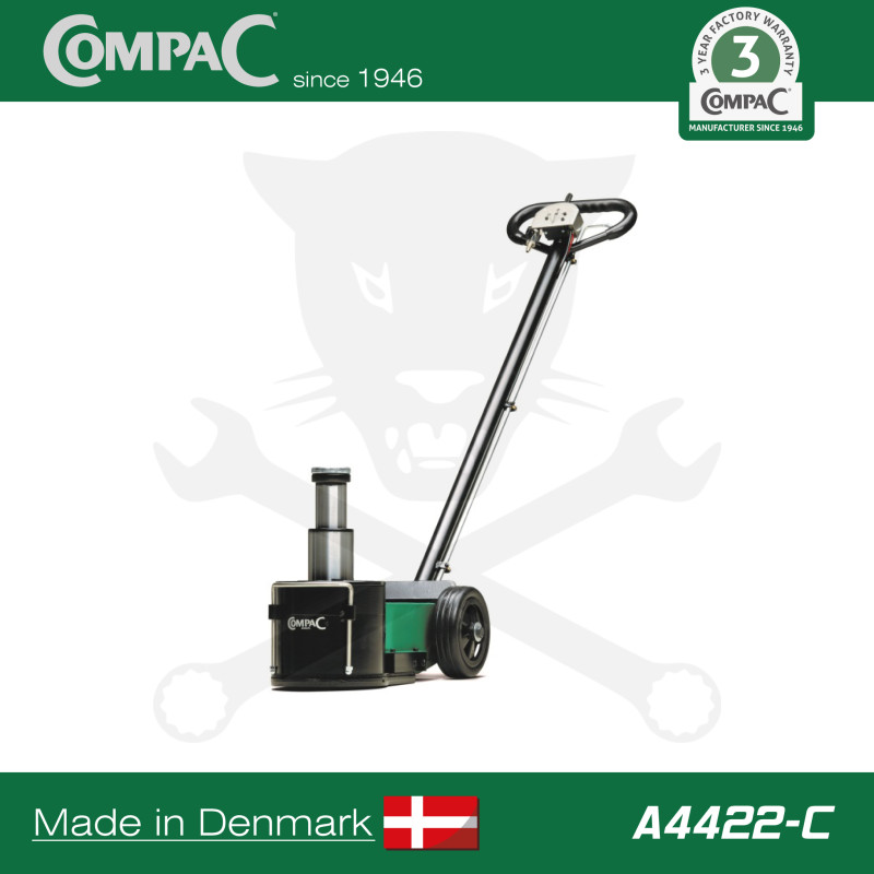 Emelő levegős 44/22 t - dupla teleszkópos - 217-467 (667) mm COMPAC (A4422-C G6)